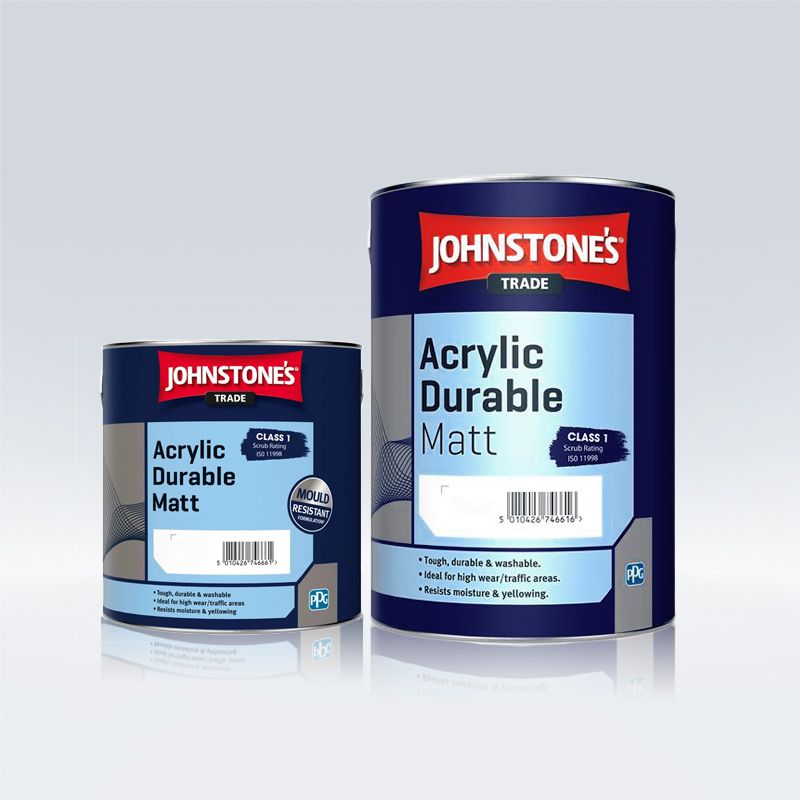 Johnstone's Trade Acrylic Durable Matt - Tinted Colours