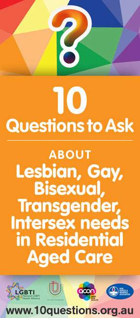 10 Questions to Ask About LGBTQIA+ Needs in Aged Care Cover