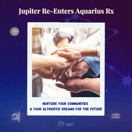Jupiter Re-Enters Aquarius