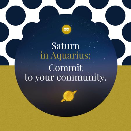 Saturn in Aquarius
