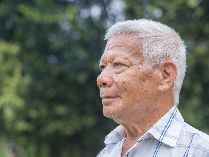 Man looking off into the distance