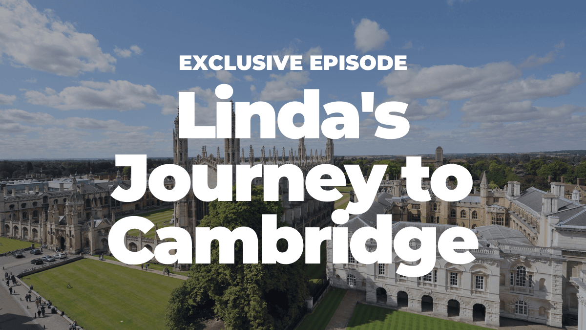 Linda Accepted into Cambridge