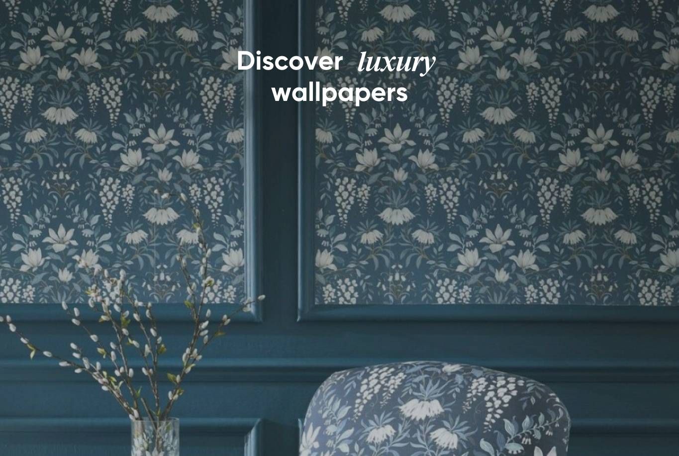 Designer Wallpaper  |  Laura Ashley, Design ID, Holden Decor & More