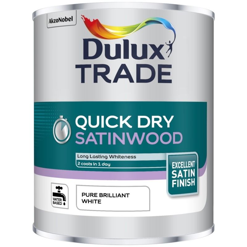 Dulux Trade Quick Dry Satinwood Paint