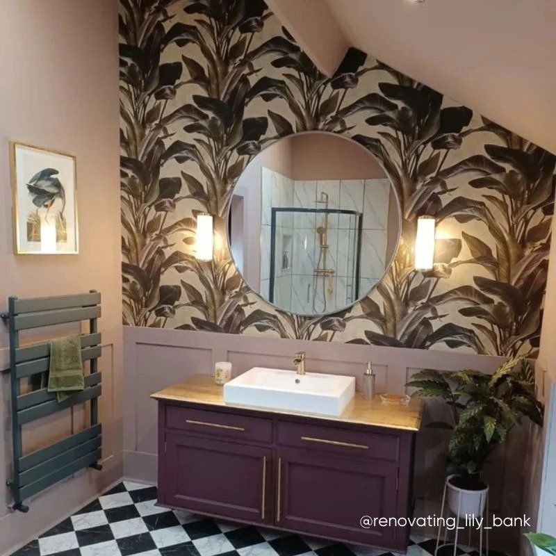 Can you Wallpaper A Bathroom?