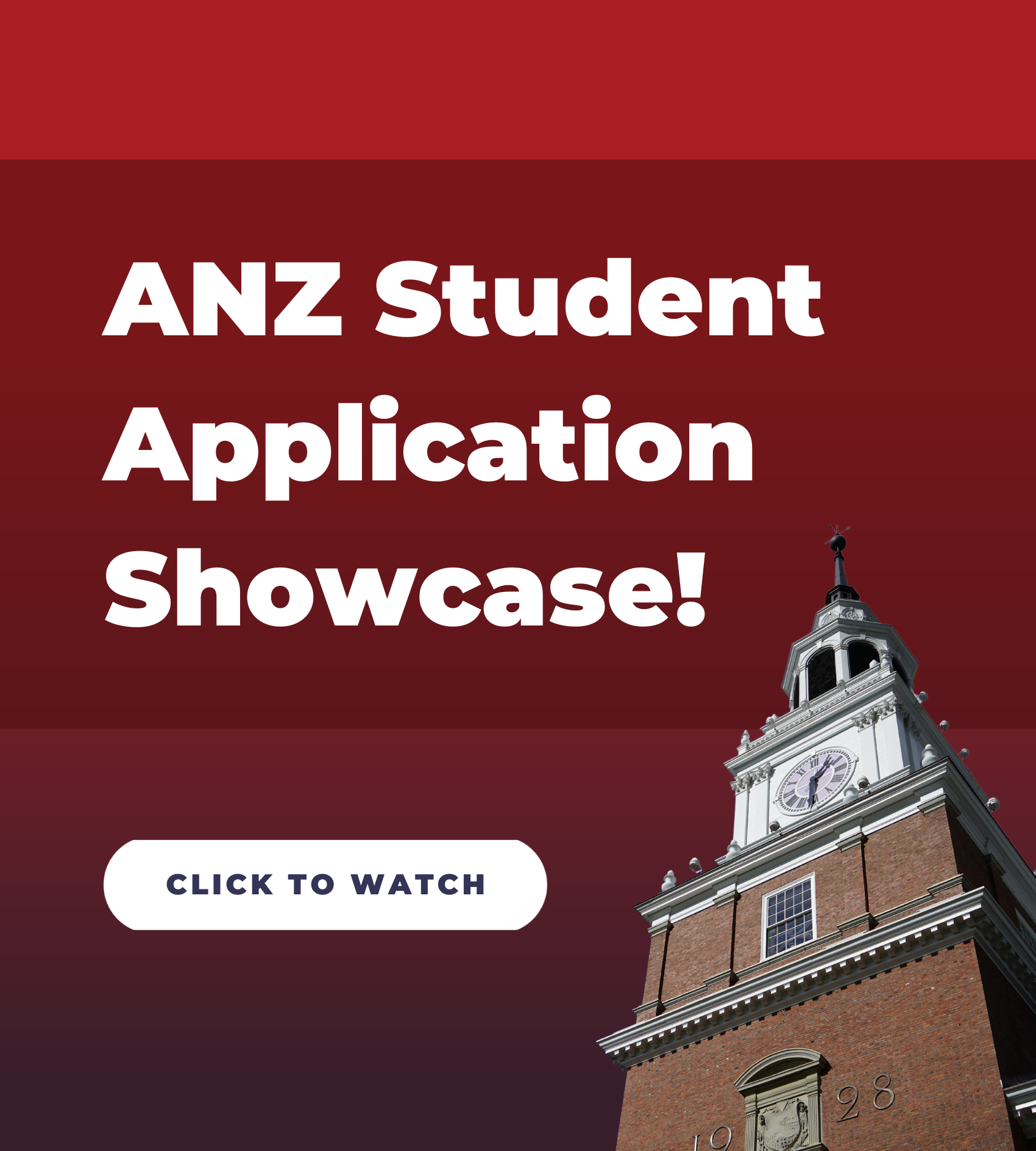 ANZ Successful Student Application Showcase!