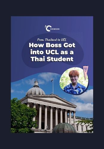 Boss's journey from Thailand to UCL