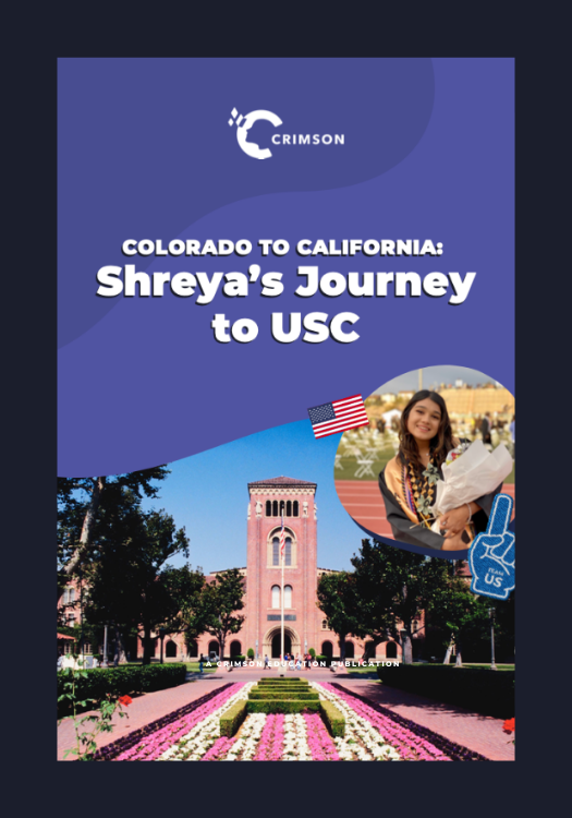 Shreya's Journey to USC