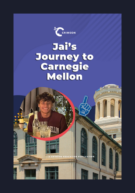 Jai's Journey to Carnegie Mellon 