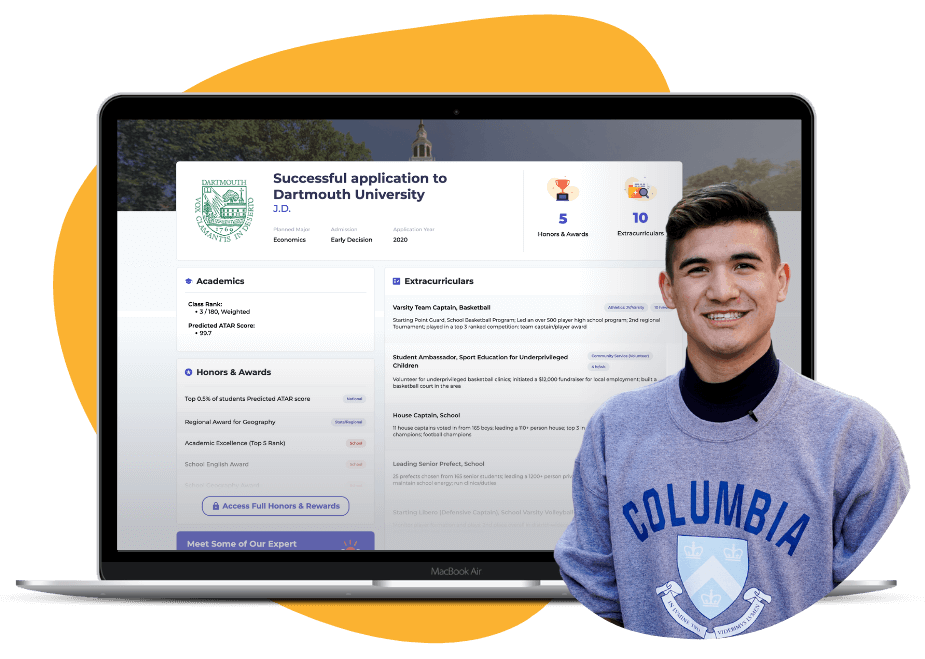 Columbia University application