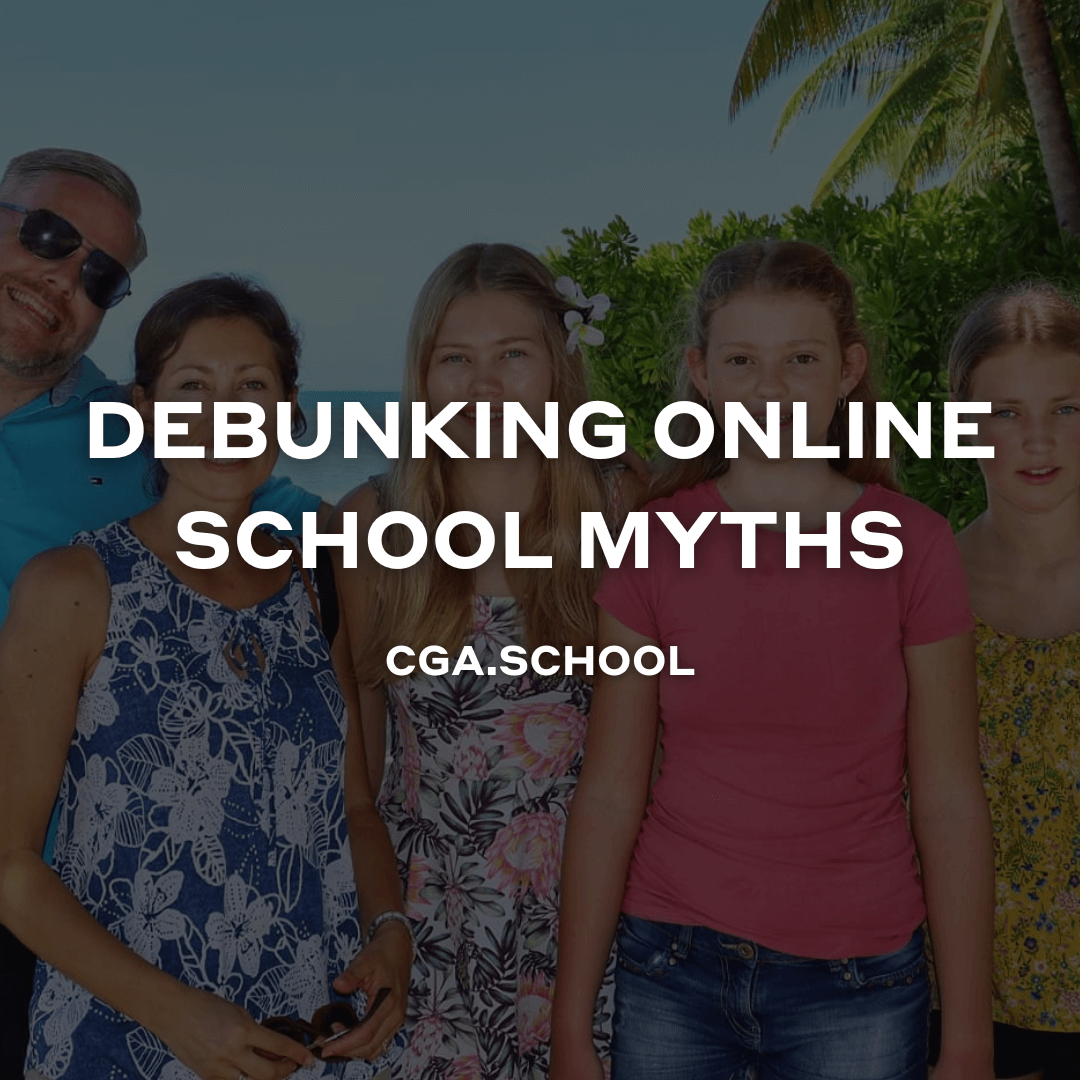 debunking online school myths 