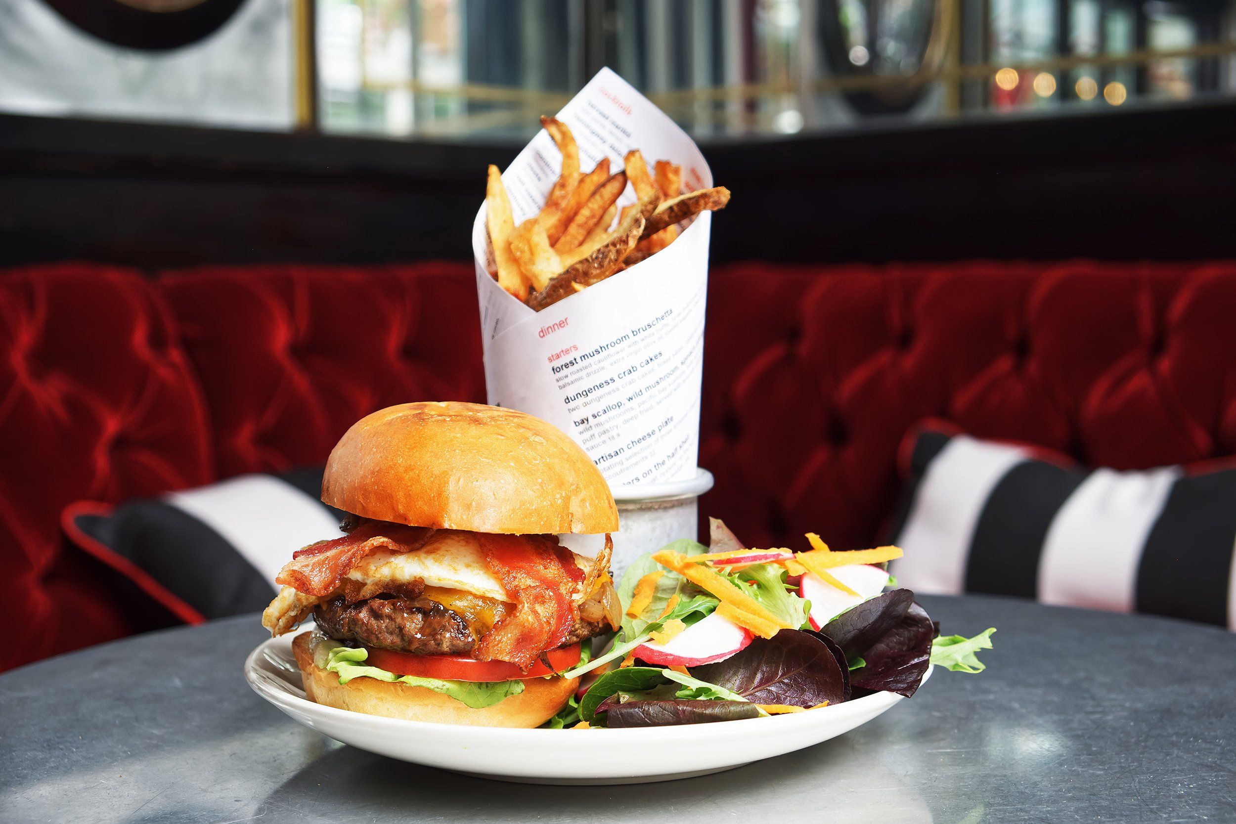 Gourmet Burger & Fries by Cafe Nell