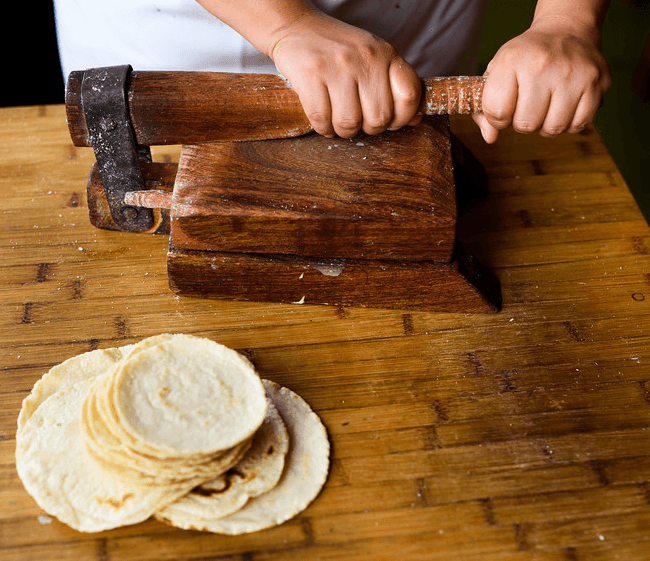 Making Tortillas From Scratch at Nuestra Cocina