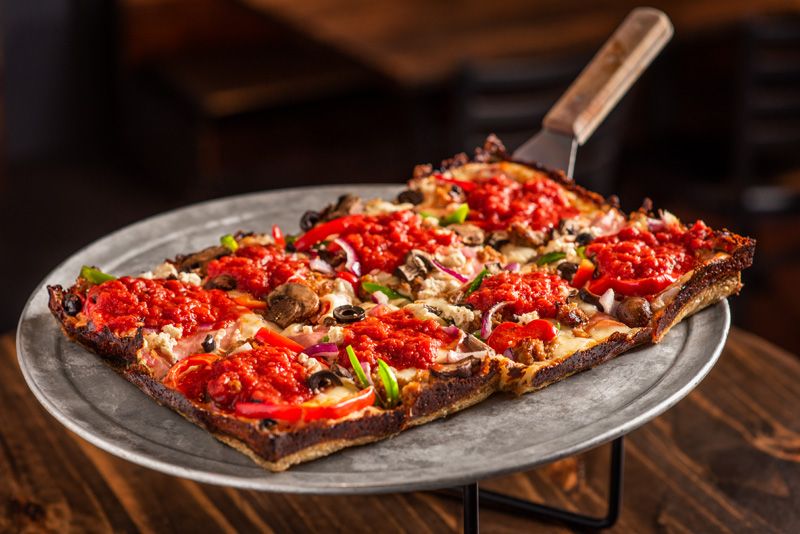 Assembly Brewing Detroit-Style Pizza