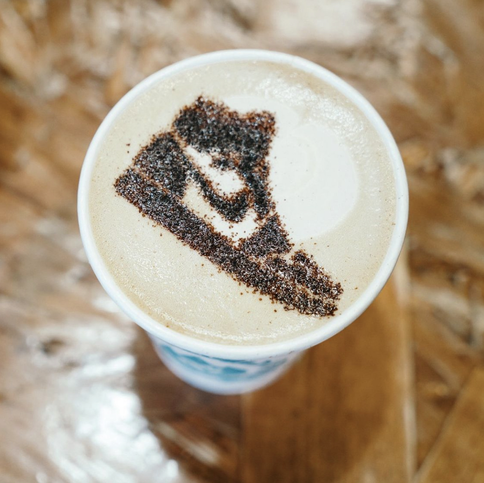 Air Jordan 1 Latte Art from Deadstock Coffee via Instagram (@deadstockcoffee)