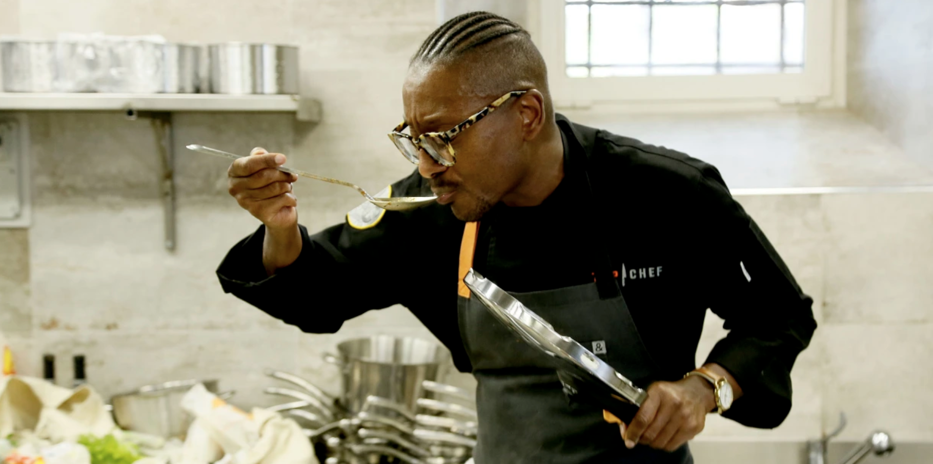 Gregory Gourdet on "Top Chef"