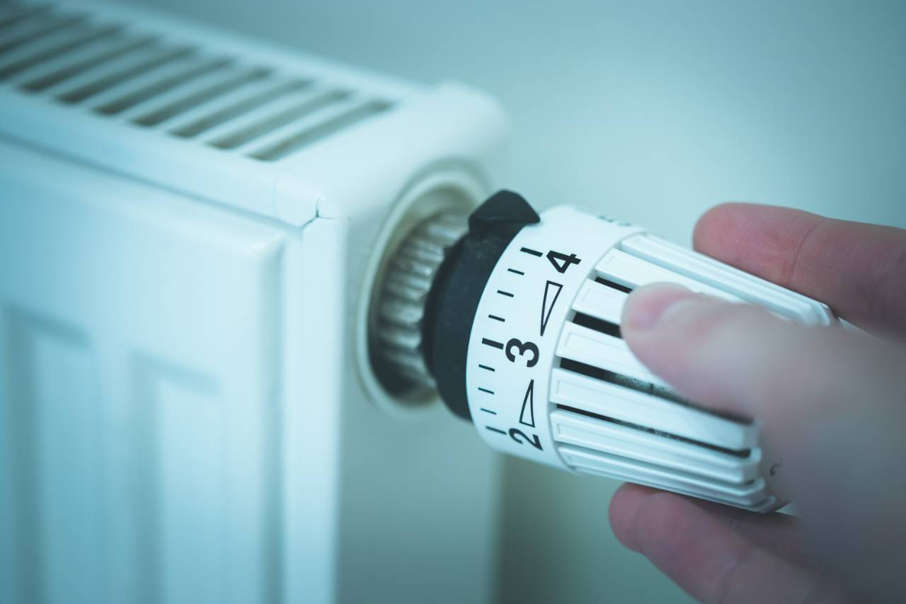 Nastavení teploty radiator