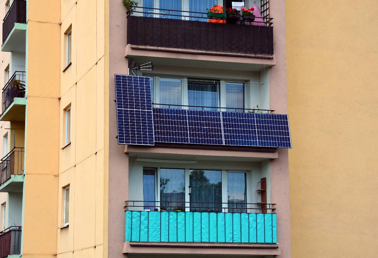 Balkónové solární panely