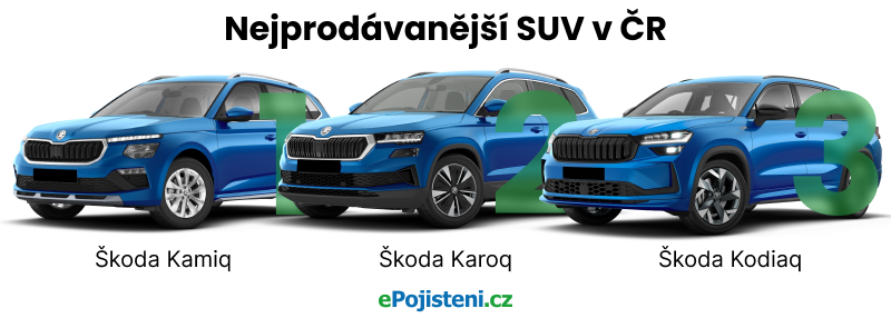nejprodávanější suv v čr grafika