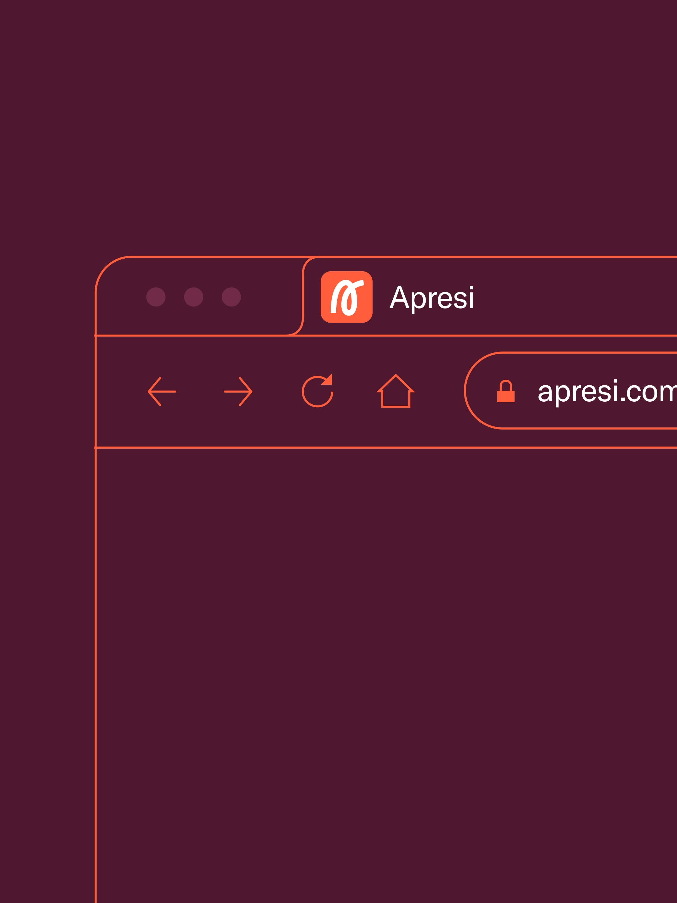 Hier staat een voorbeeld van een favicon voor de Apresi website