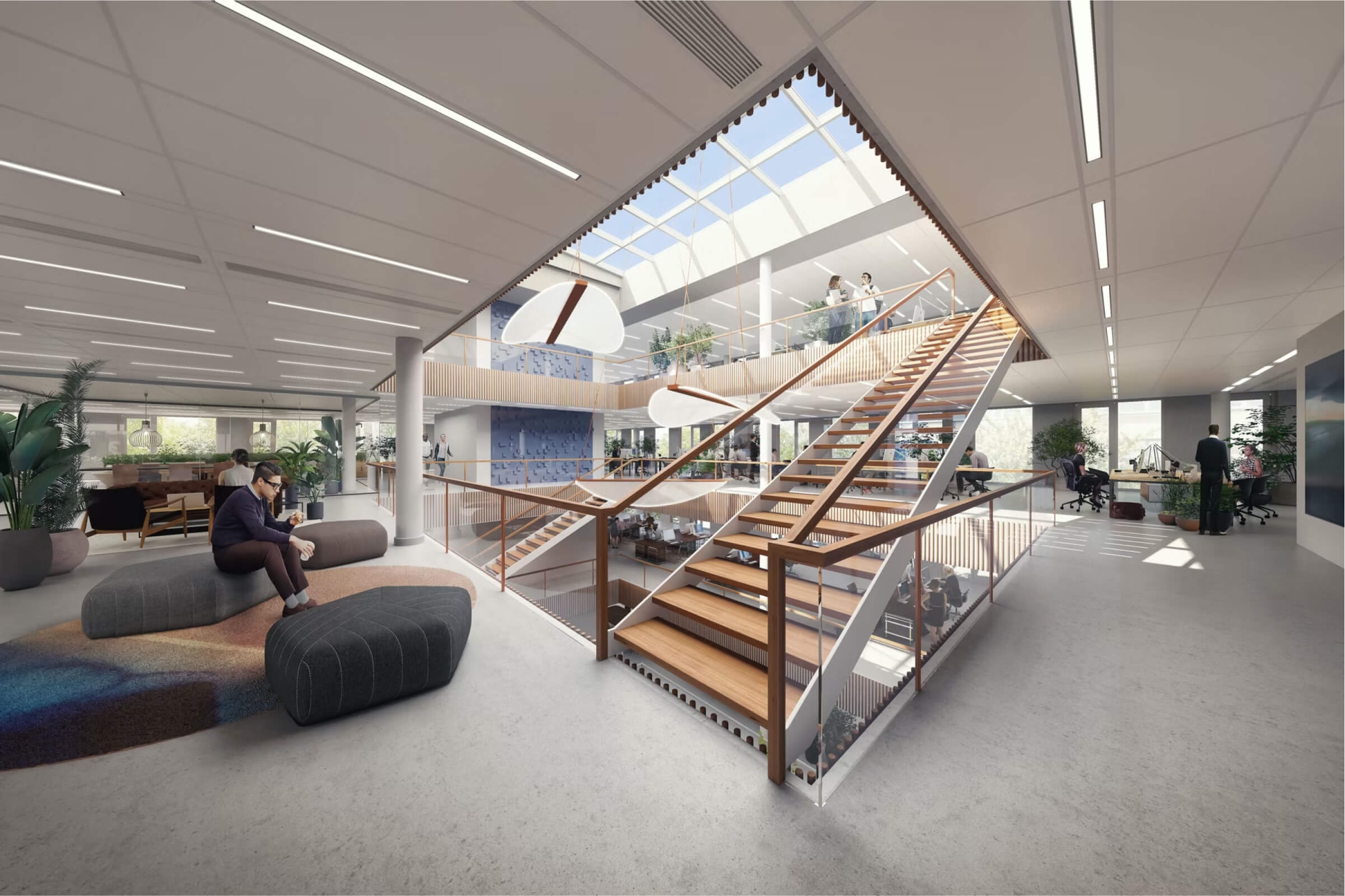 Park2020 afbeelding binnenvan gebouw architectuur render