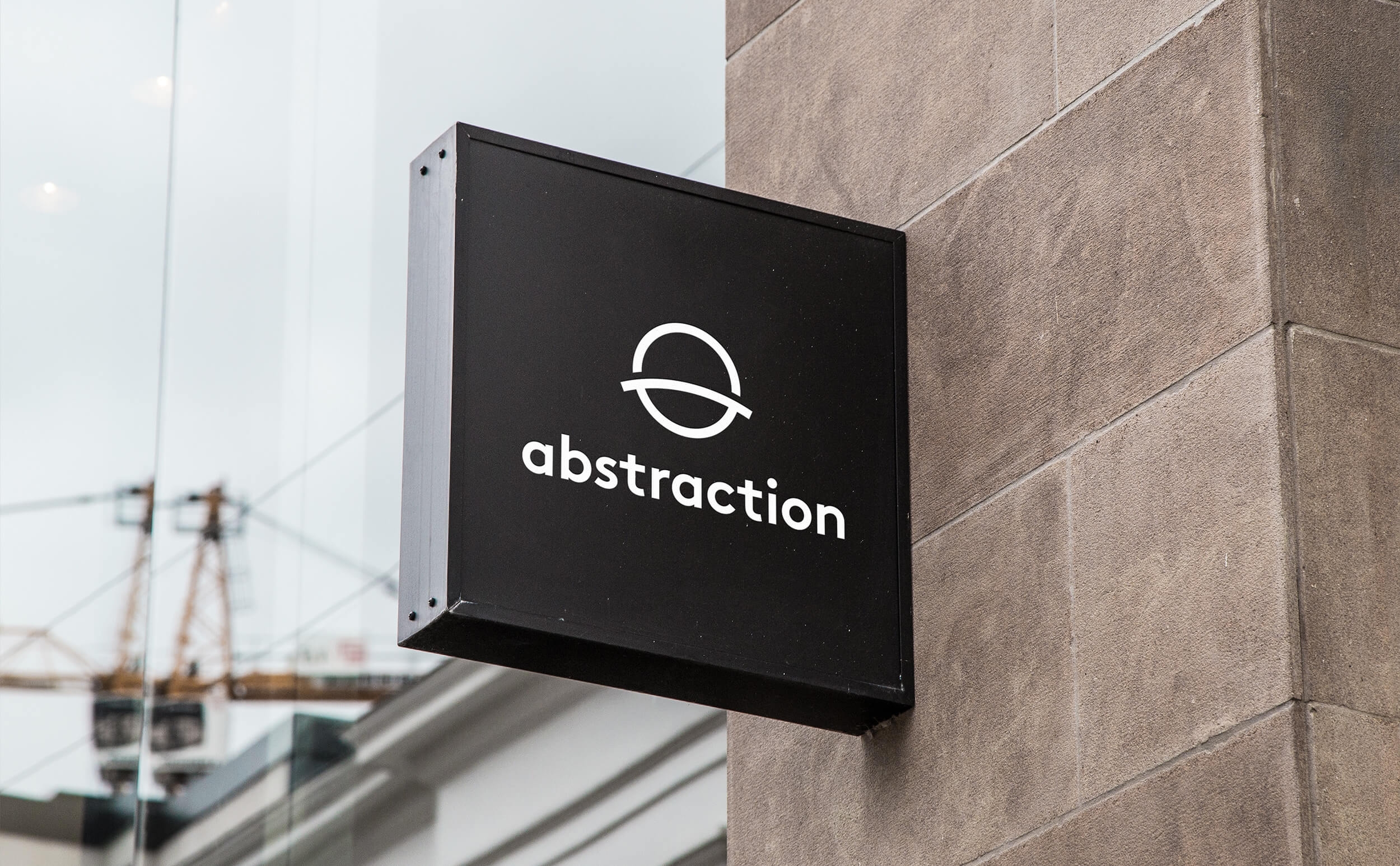 Abstraction Sign Outside Street Signage Design Branding Stuurmen