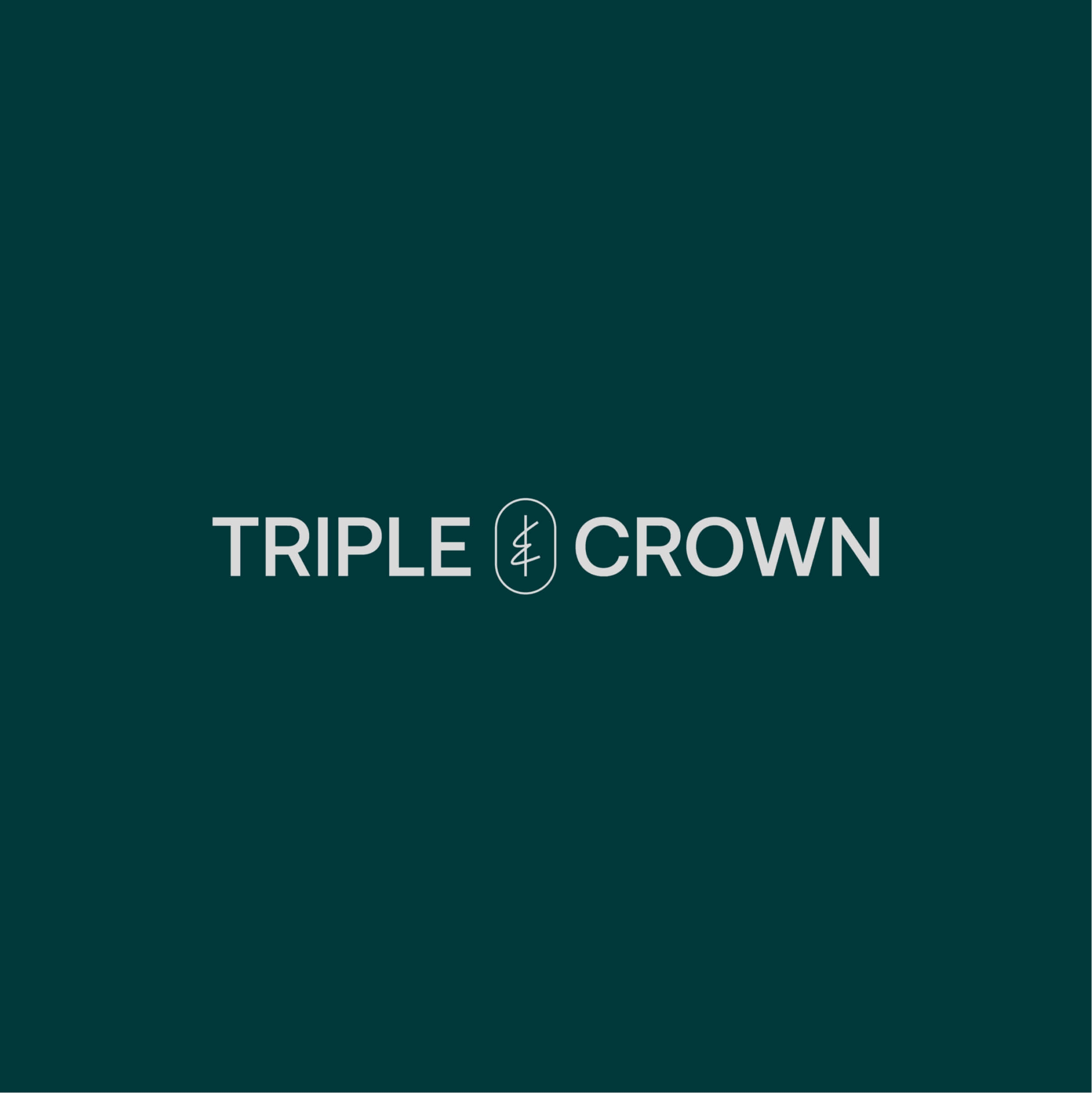 triple-crown-logo-green-white-logodesign