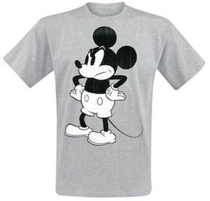 Disney DJ Micky Maus Damen T-Shirt