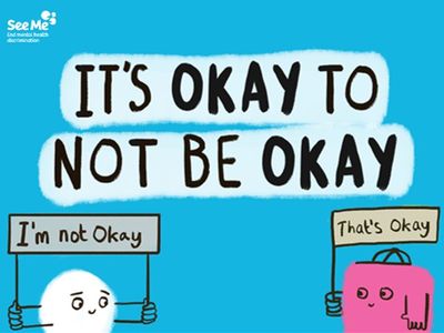 It's okay to not be okay