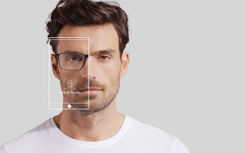 Virtually yours: try on glasses online at home