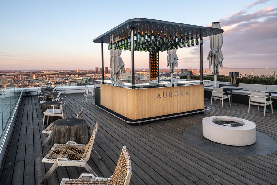 Aurora Rooftop Bar Vienna