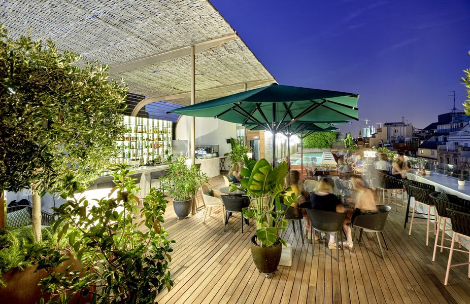 The Rooftop At Sir Victor Barcelona