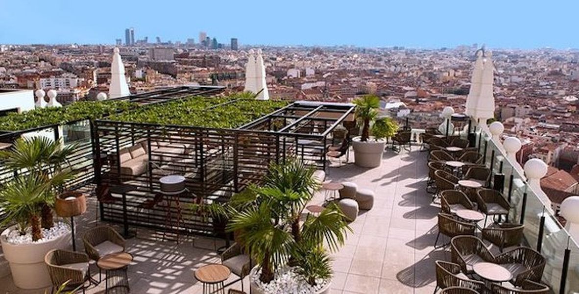 360 Rooftop Bar Riu Madrid