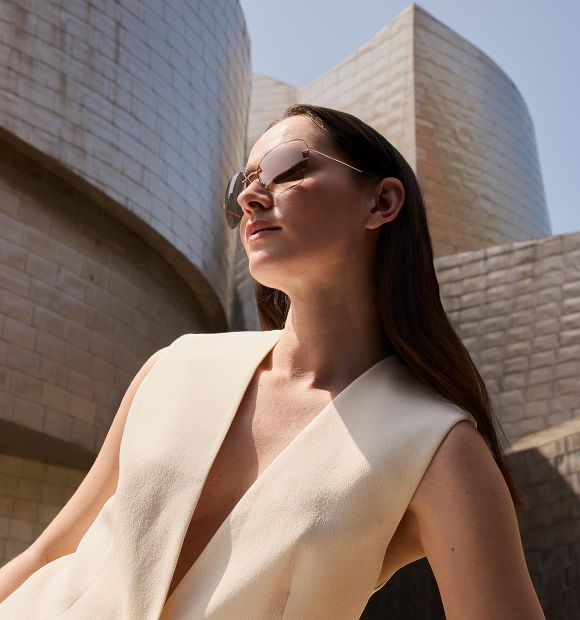 Female Model wearing Adara, Color 3530