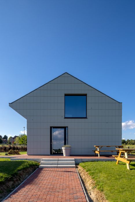 Community house - Slates cloudy grey - Quatro pattern