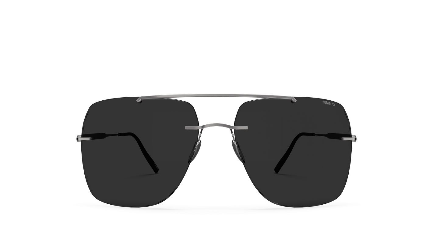 Rimless Shades meet the sun's gaze | Silhouette®