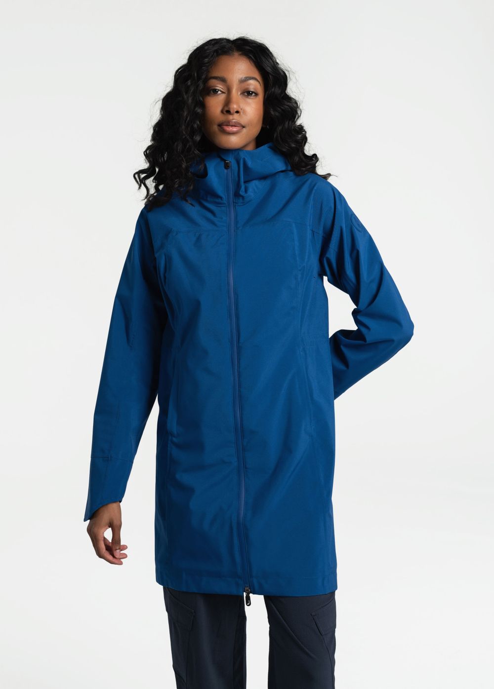 Element Long Rain Jacket | Women Outerwear | Lolë