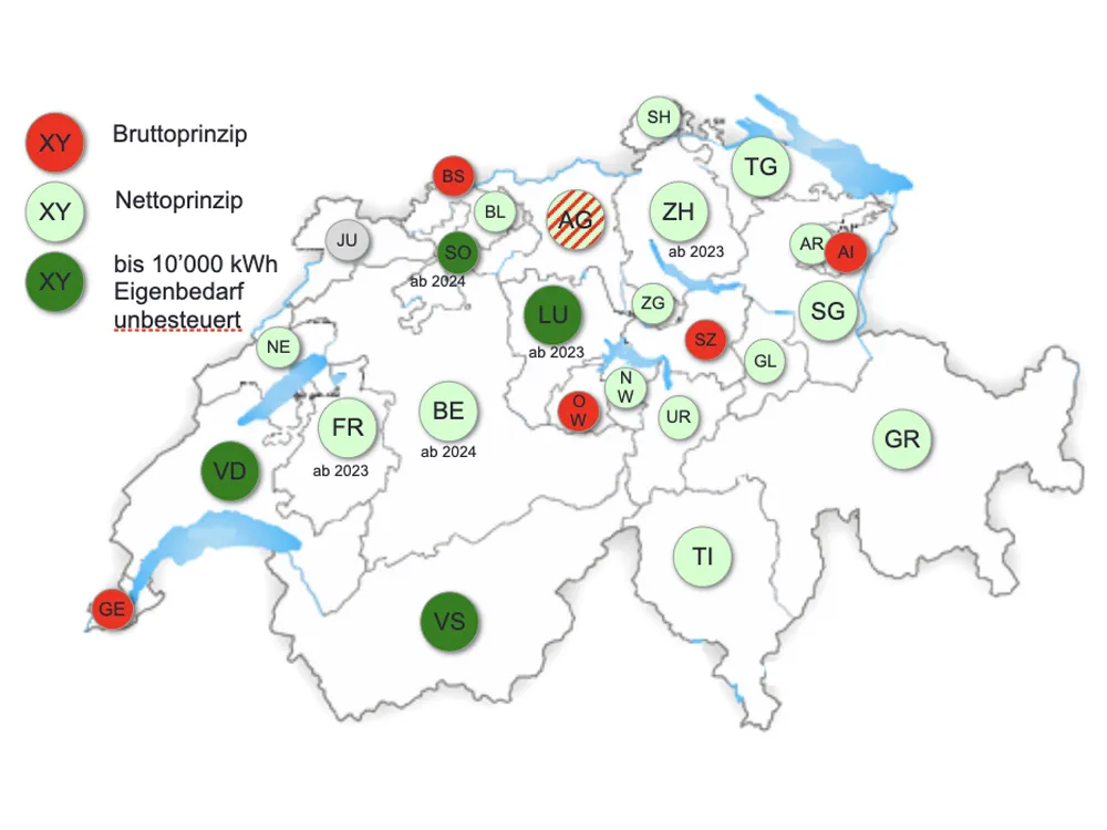 Kanton Bern senkt Steuern für Solarstrom