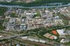 Wer wir sind, Luftaufnahme des Roche-Standorts in Mannheim