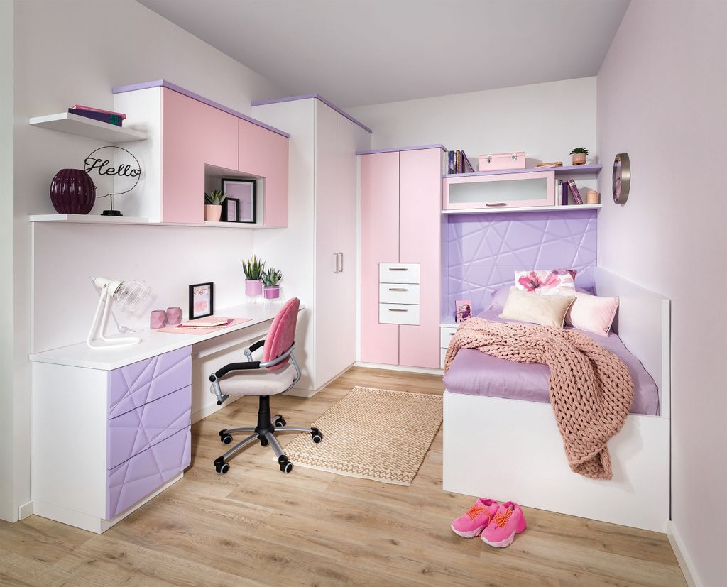 Jugendzimmer Pink