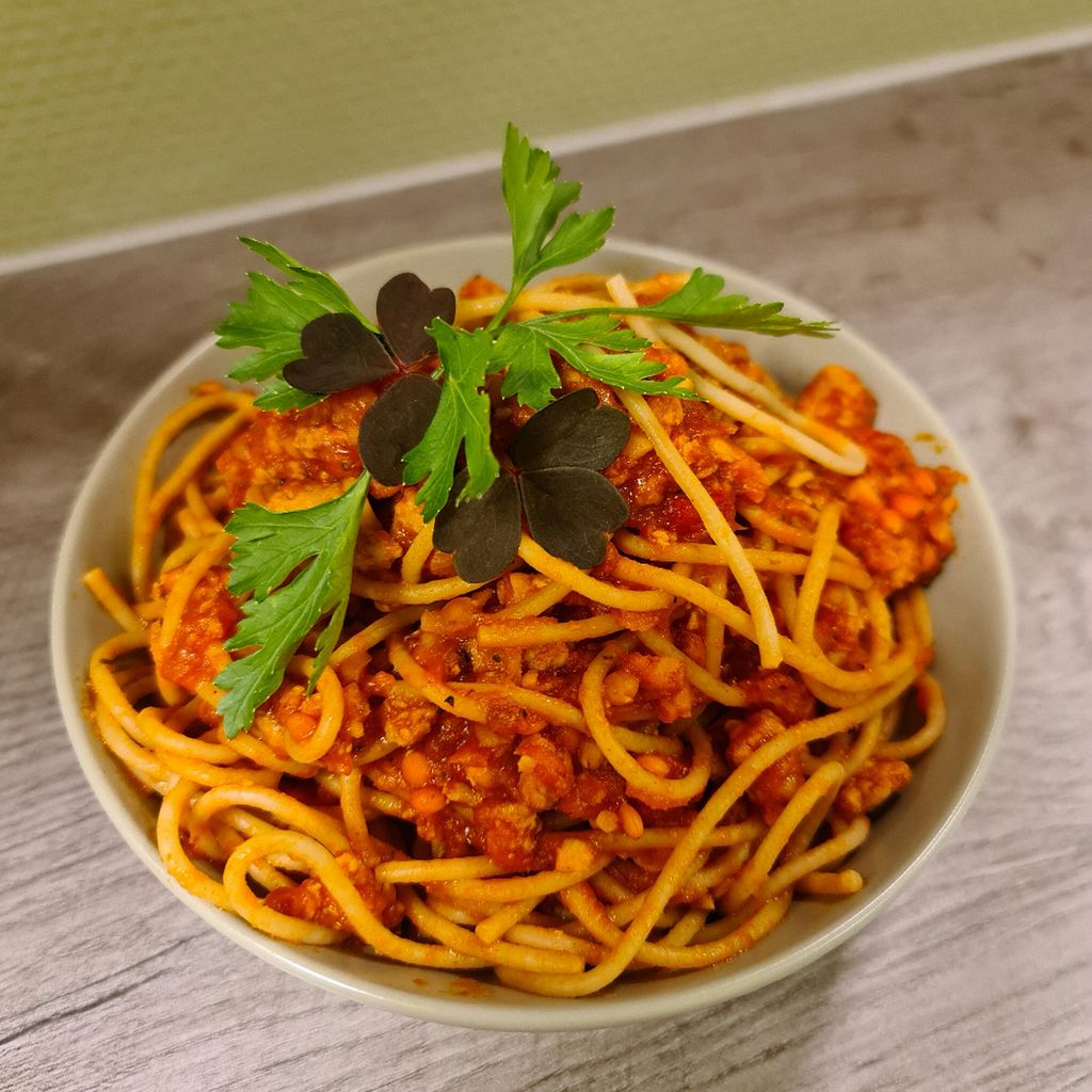 Spagetti och köttfärssås