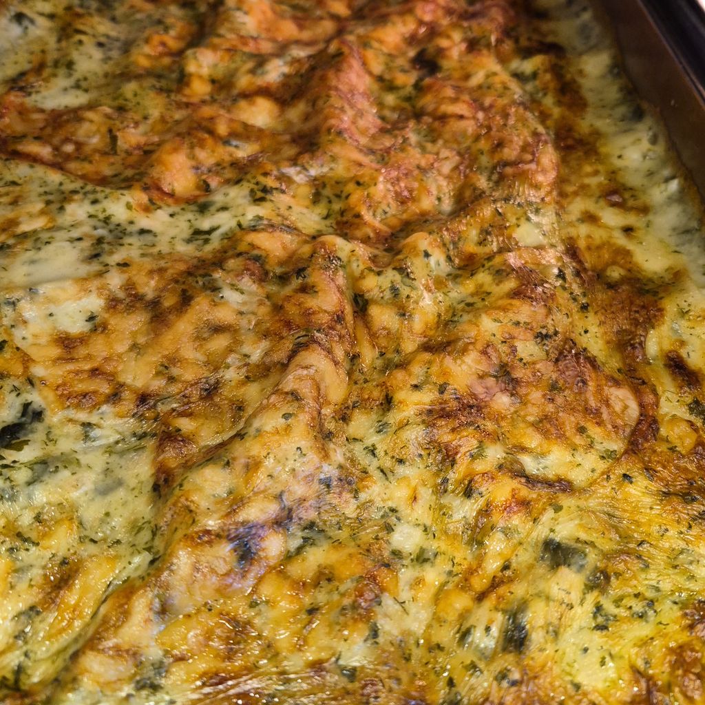 Ost & spenatlasagne