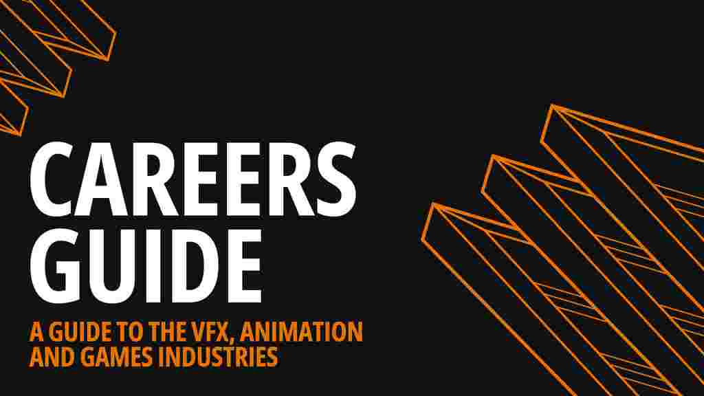 The Careers Guide logo on a black and orange background