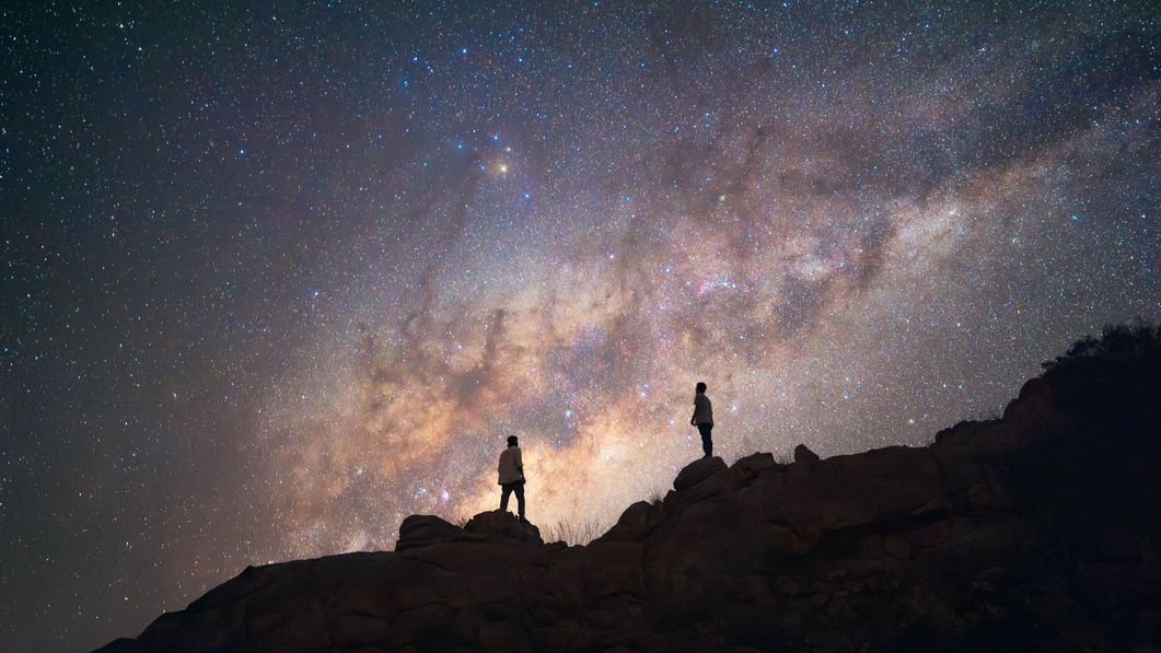 Friends Stargazing Nitmiluk National Park