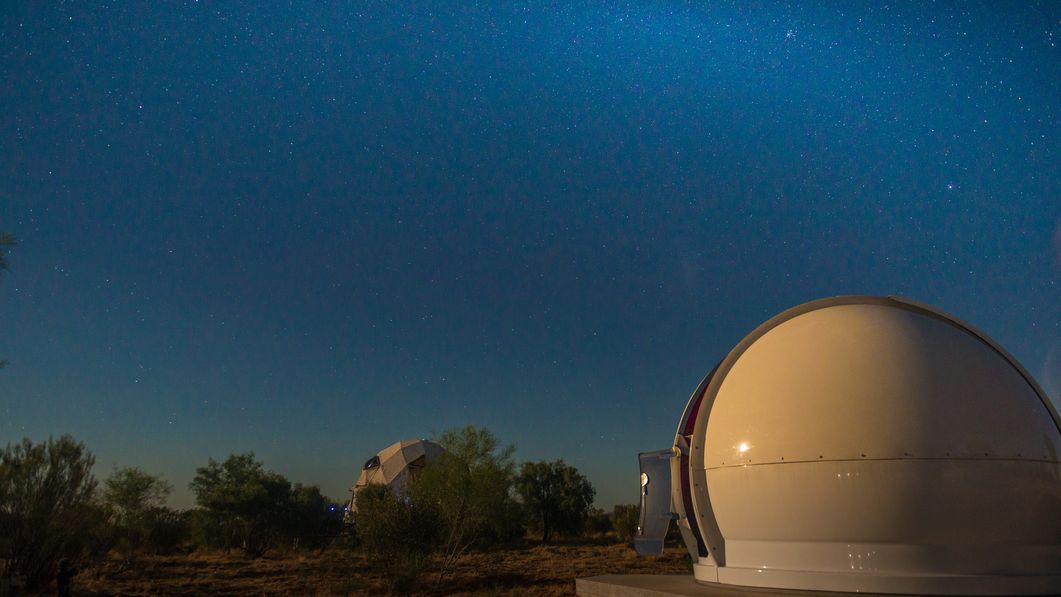 Stargazing at the Earth Sanctuary