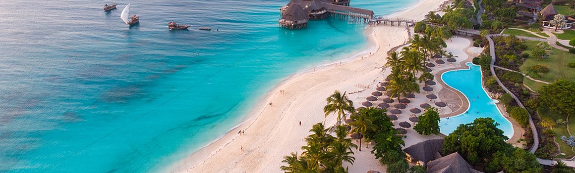 pohľad na Zanzibar
