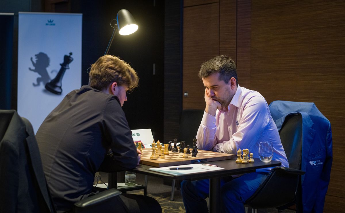 Levon Aronian vs Fabiano Caruana - 2018-12-16 - 10th London Classic 2018 -  Chess Game No Commentary 