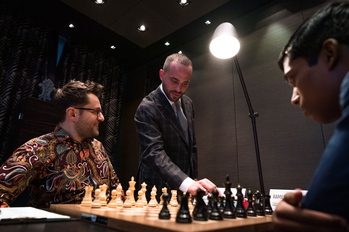 WR Chess Masters 2023. Levon Aronian vs Praggnanandhaa