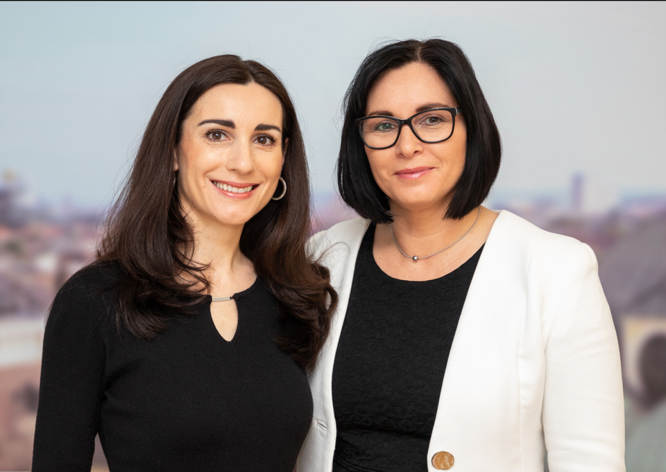 Gesundheitspark-Managerinnen Sigrid Miksch (l.) und Bianca Lehner (r.)