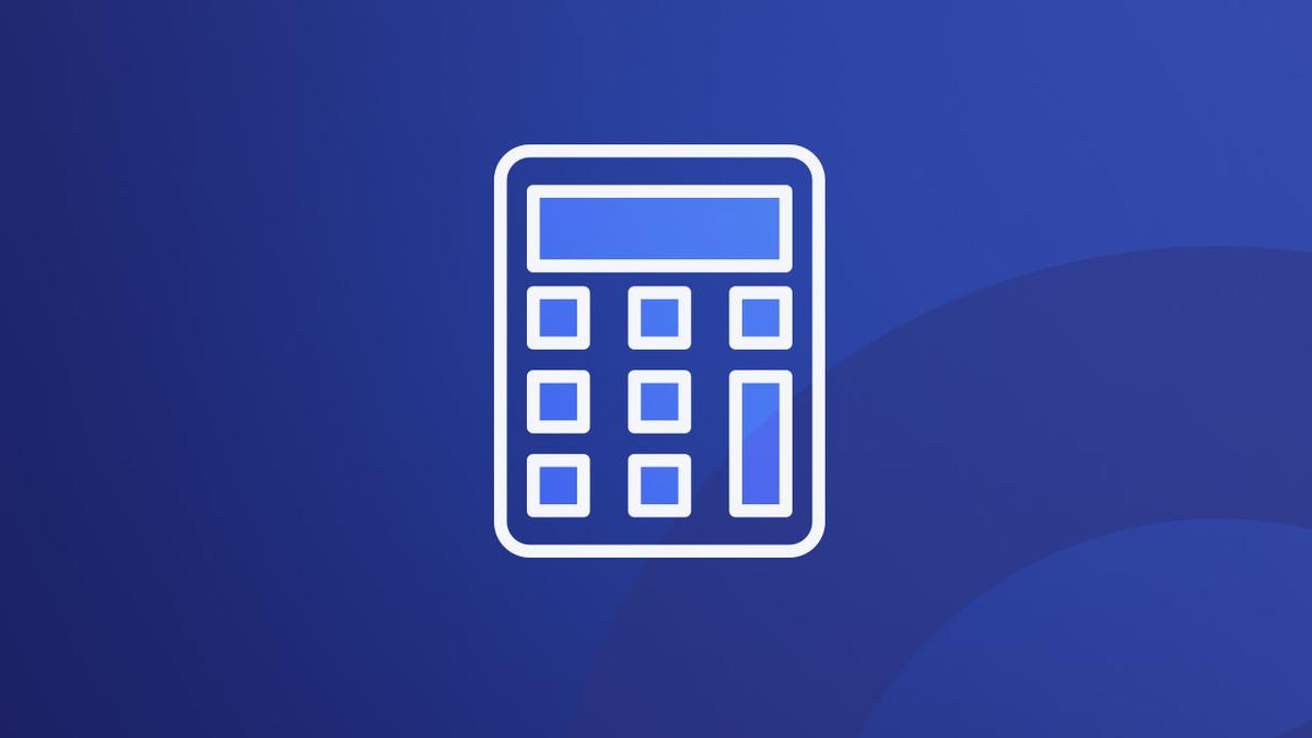 Image of a calculator